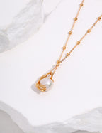 Soft Glow Pearl Pendant