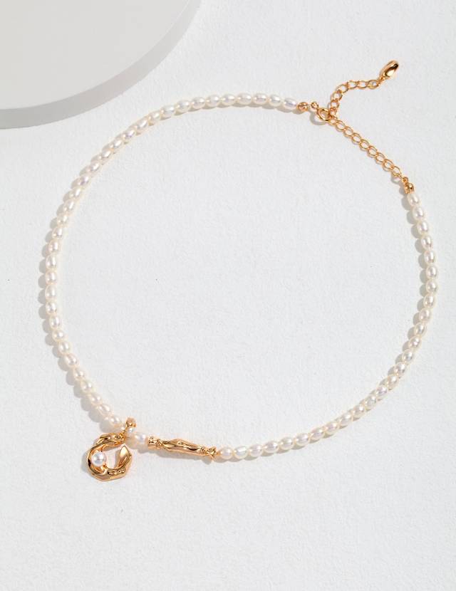 Baroque Pearl Gold 3-Piece Jewelry Set