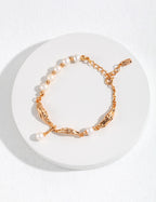 Baroque Pearl Gold 3-Piece Jewelry Set