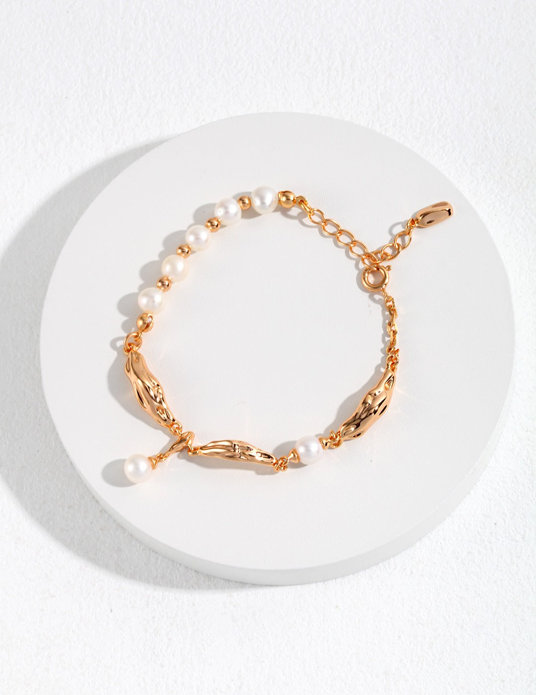 Baroque Pearl Gold 3-Piece Jewelry Set