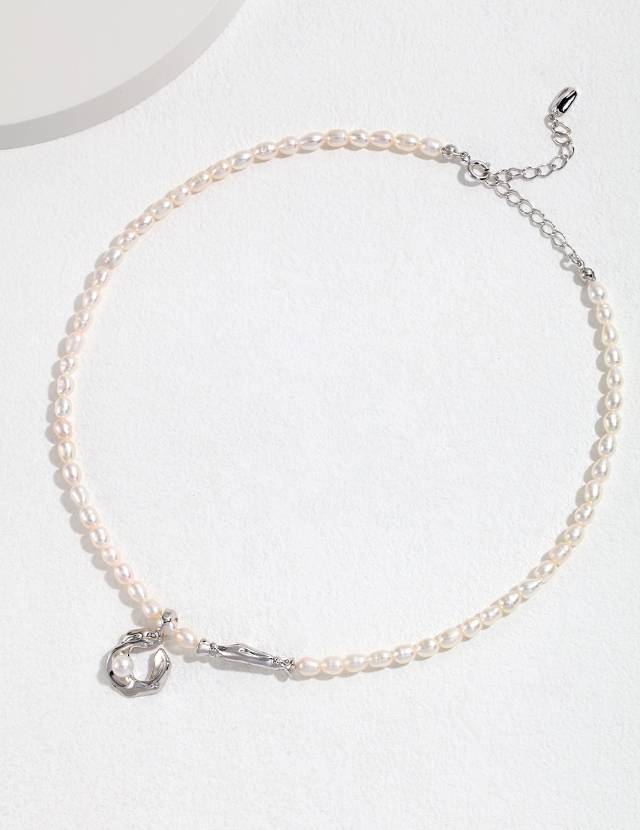 Baroque Pearl Silver 3-Piece Jewelry Set