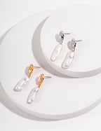 Biwa Baroque Pearl Drop Earrings