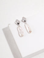 Biwa Baroque Pearl Drop Earrings