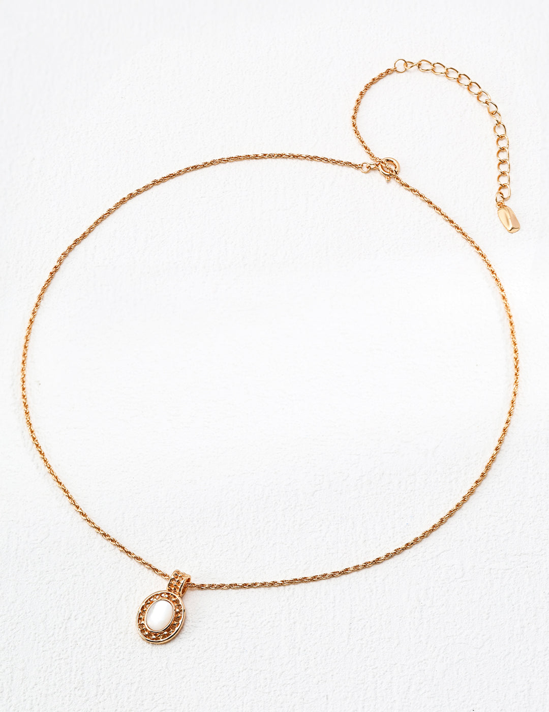 Filigree MOP Jewelry Set (Gold)