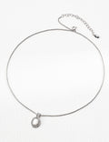 Filigree MOP Jewelry Set (Silver)
