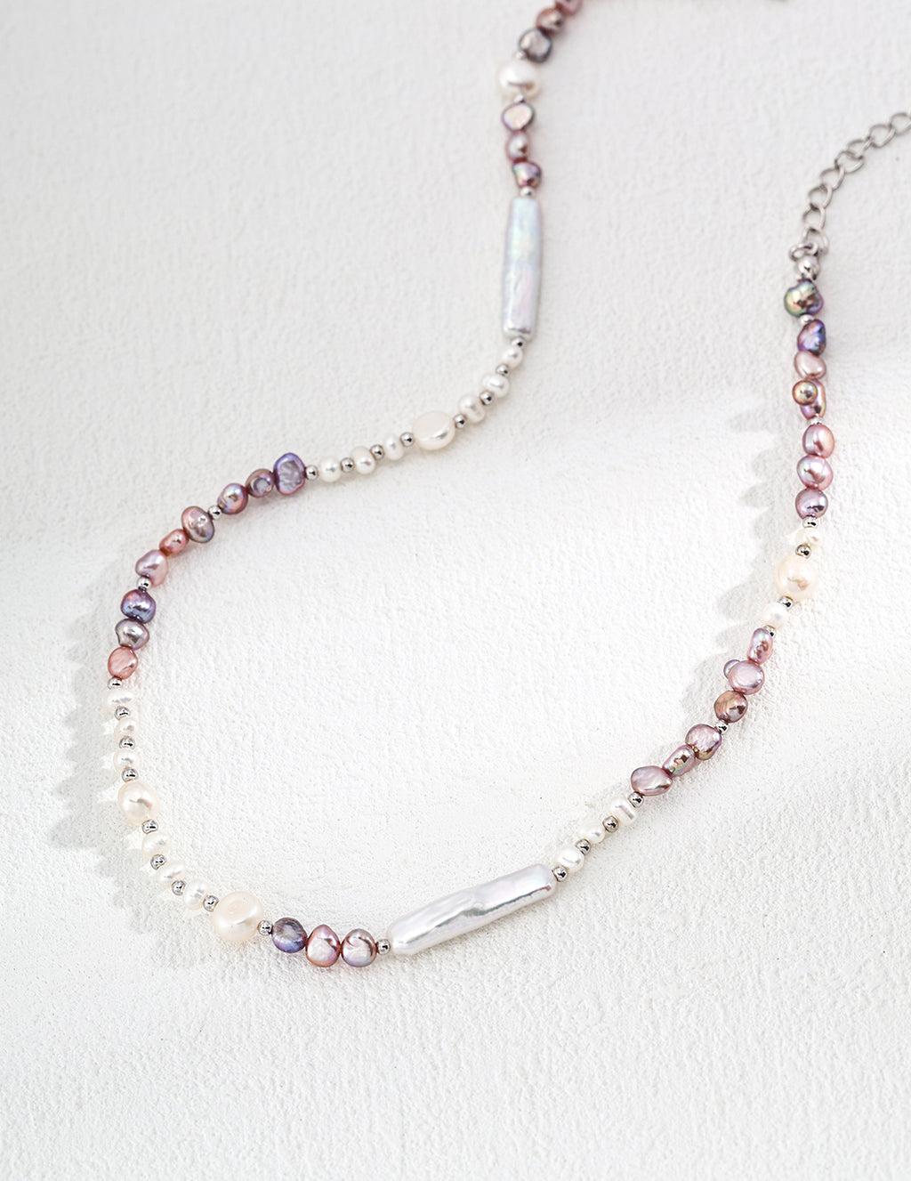 Multicolor Baroque Pearl Beaded Necklace