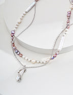 Multicolor Baroque Pearl Beaded Necklace