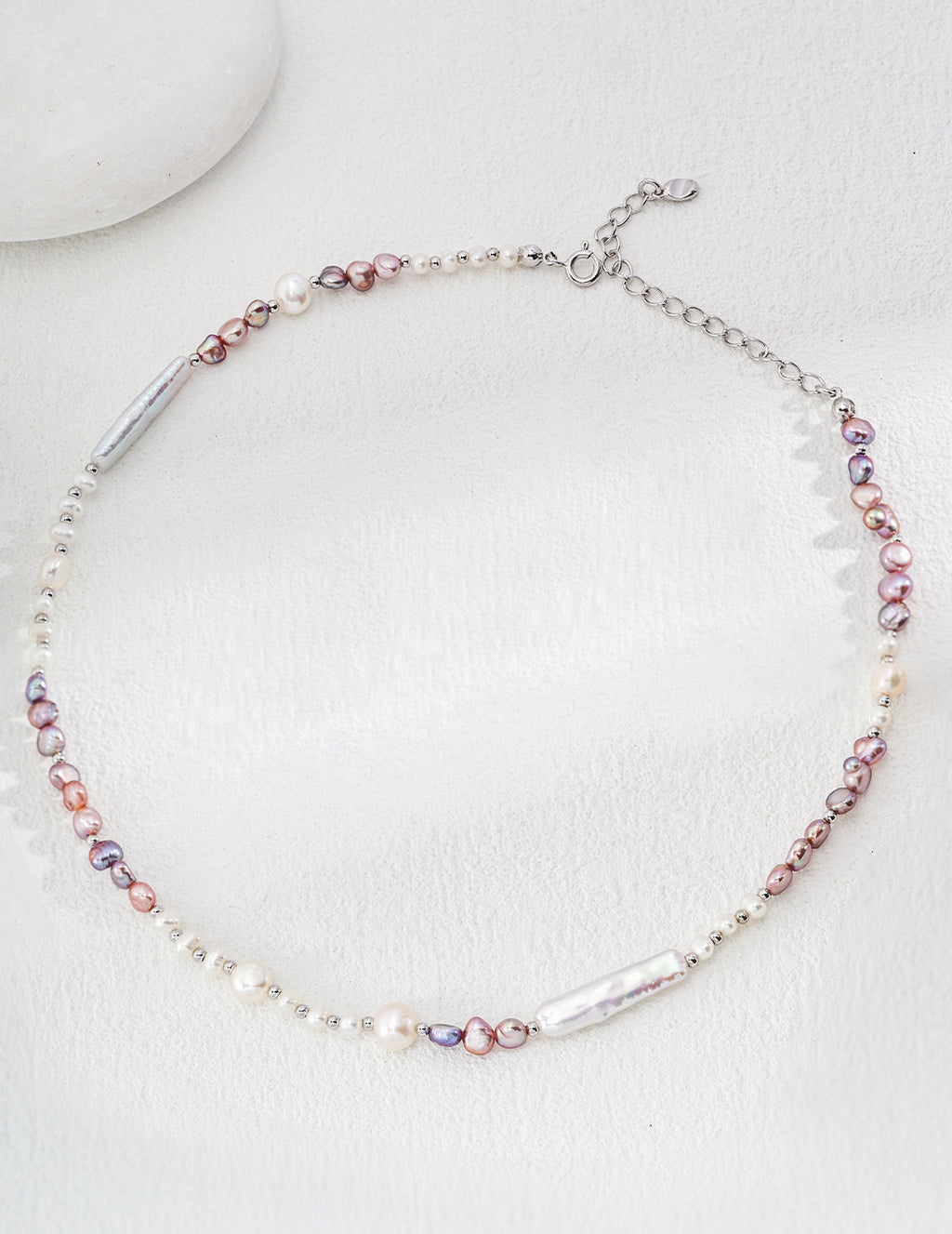 Multicolor Baroque Pearl Beaded Necklace