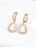 Lucky Gourd Mother-of-Pearl Earrings