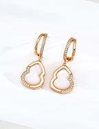 Lucky Gourd Mother-of-Pearl Earrings
