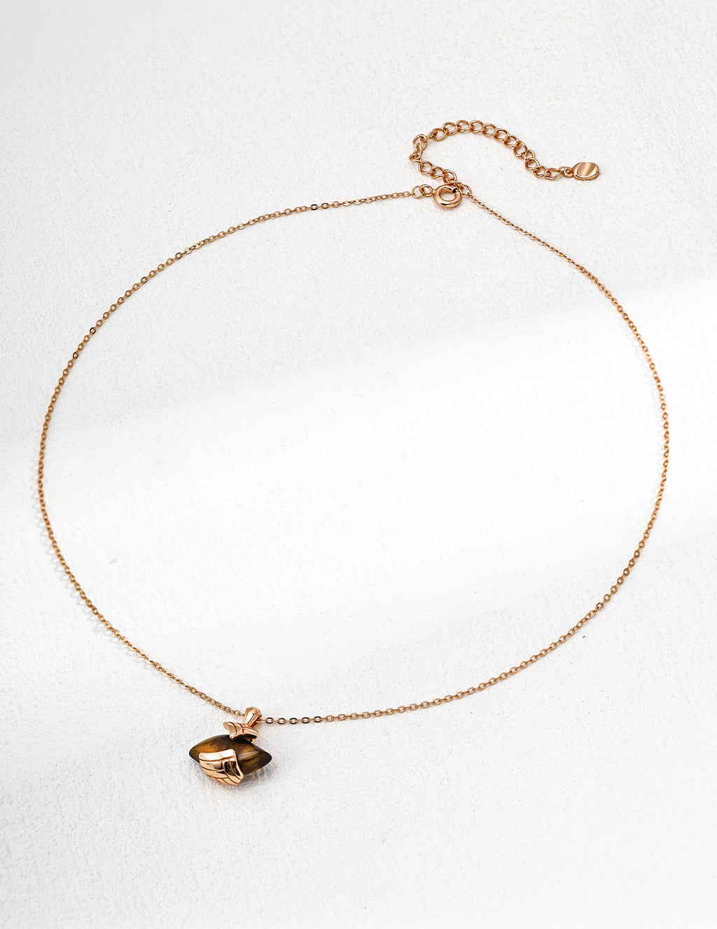 Wing Tiger Eye Necklace