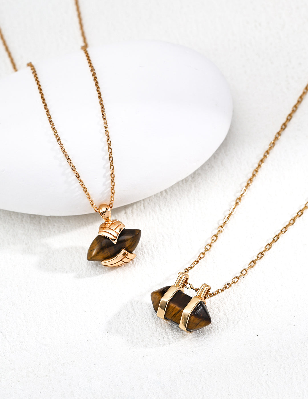 Wing Tiger Eye Necklace