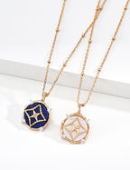 Starry Compass Lapis Necklace
