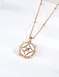 Starry Compass Lapis Necklace