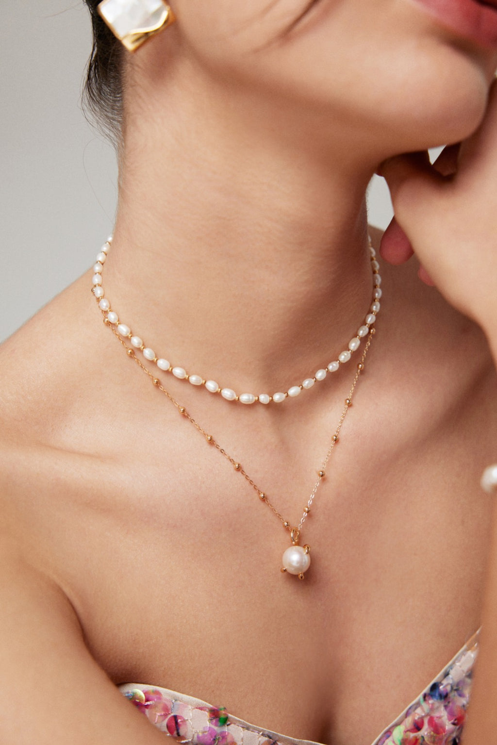 Soft Glow Pearl Pendant