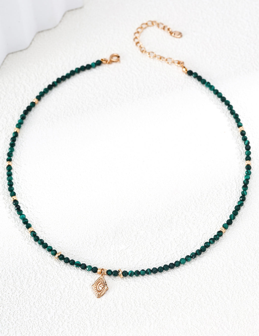 Starry Eye Malachite Necklace