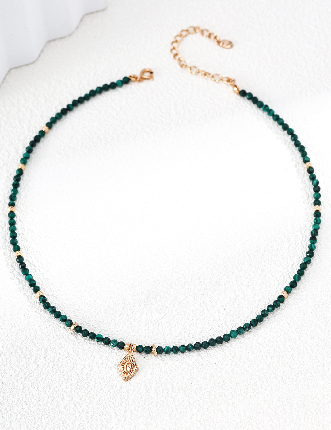 Starry Eye Malachite Necklace