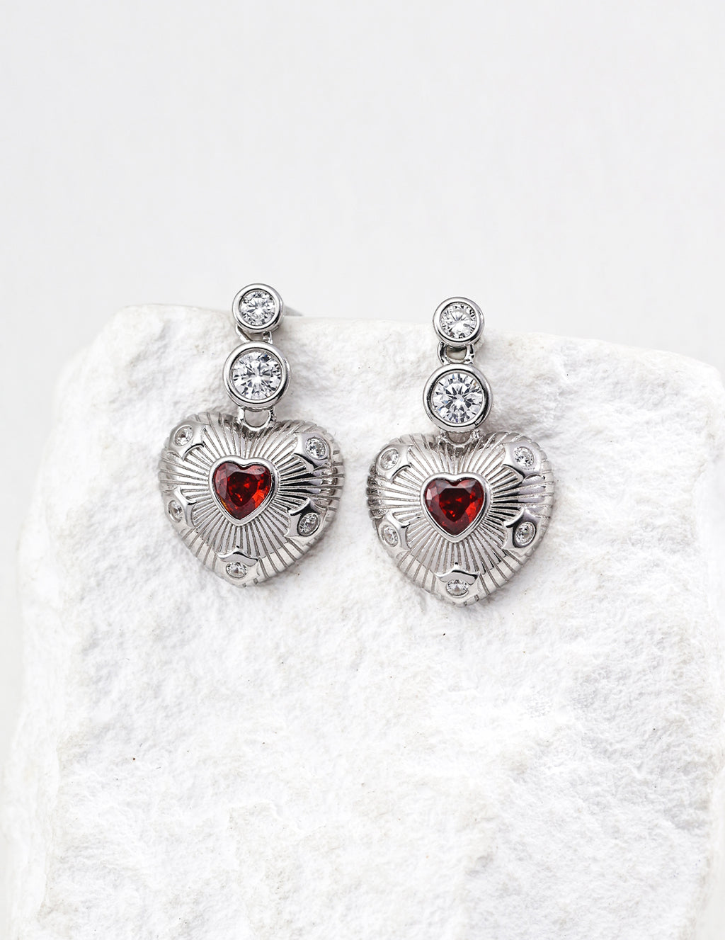 Crimson Beat Earrings