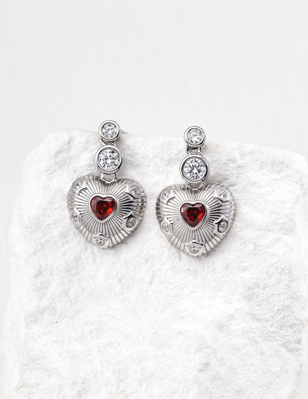 Crimson Beat Earrings