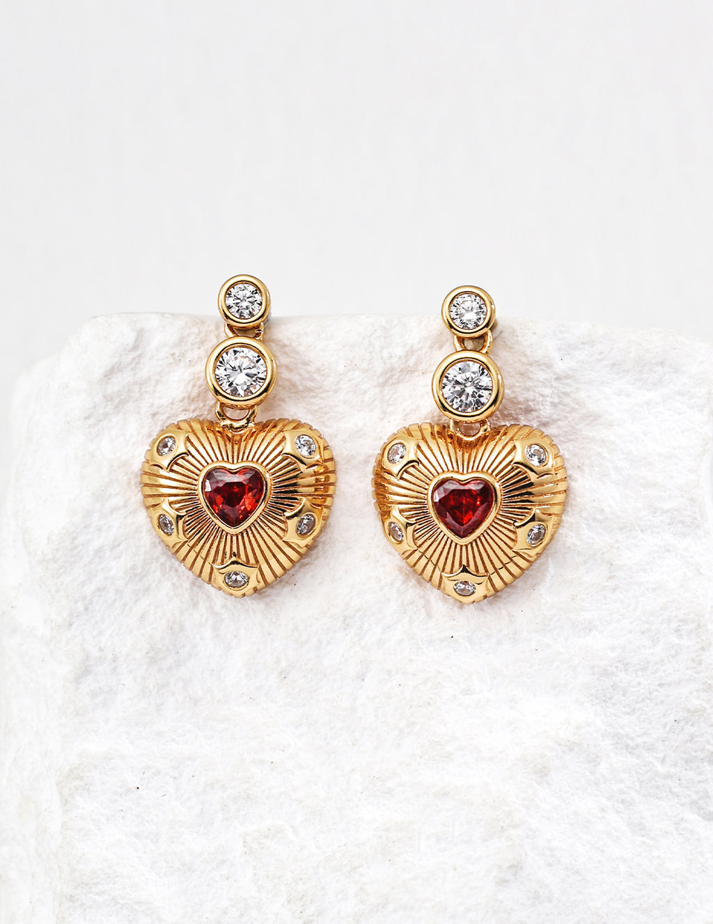 Crimson Beat Earrings