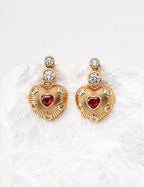 Crimson Beat Earrings